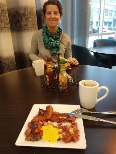 Frühstück im Hotel